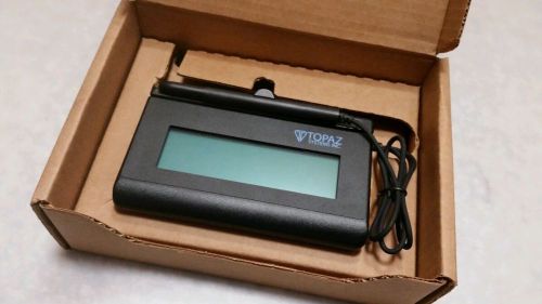 Topaz SignatureGem Backlit LCD 1x5  T-LBK462-HSB-R - New-in-Box