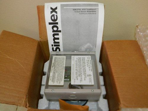 New simplex 4098-9750 true alarm in duct sensor assembly for sale