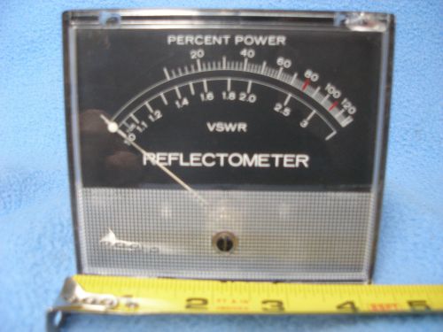 Weston Model 1946 250443 Reflectometer Percent Power VSWR Meter FS=20uA DC