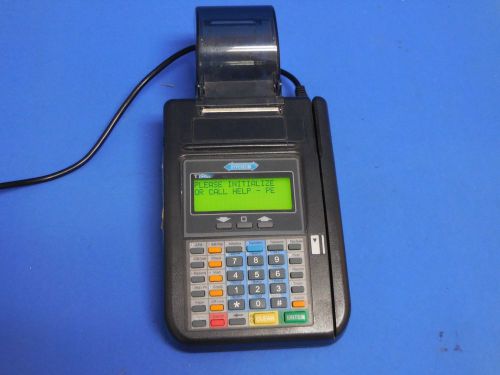 Hypercom T7Plus 010218-006 Credit Card Machine Terminal Ready to Initialize!