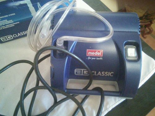 MEDEL AG CLASSIC COMPRESSOR NEBULIZER as shown in box with instructions