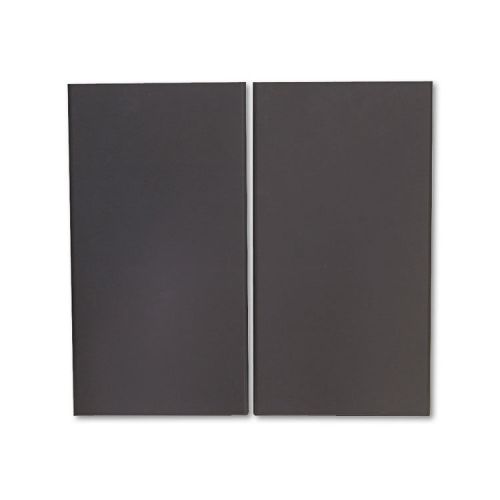 38000 Series Hutch Flipper Doors For 60&#034;w Open Shelf, 30w x 16h, Charcoal