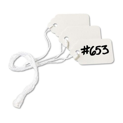 White marking tags, paper, 1 1/2 x 15/16, white, 1,000/box for sale