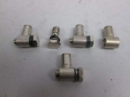 Lot 4 new azo 01993036112 tubing adapter elbow 1/4in d268100 for sale