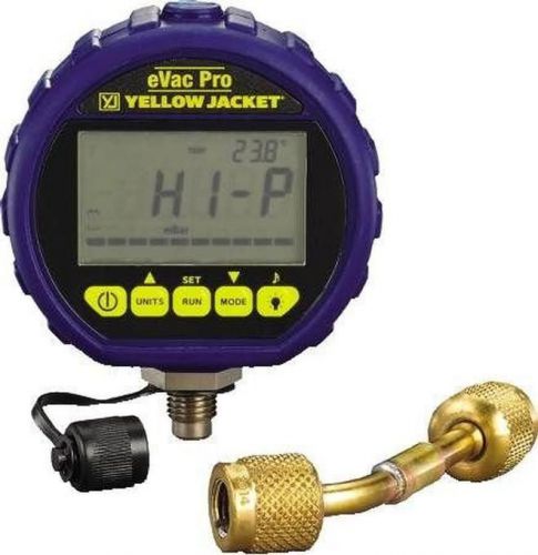 New!! ritchie yellowjacket 69051 evac pro digital vacuum gauge for sale