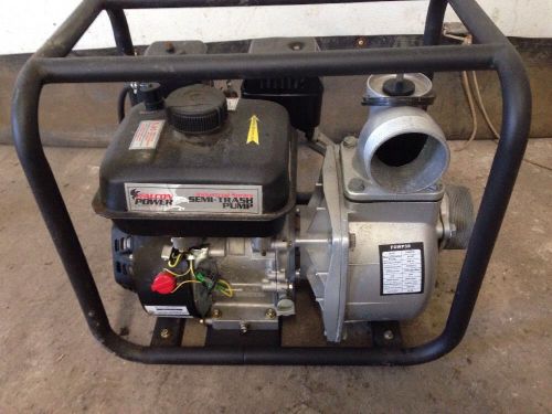 Falcon power industrial series semi-trash pump fgwp 30 208cc gas engine for sale