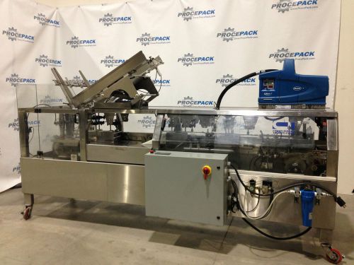 Consolidated technologies cartoner with hot melt adhesive applicator