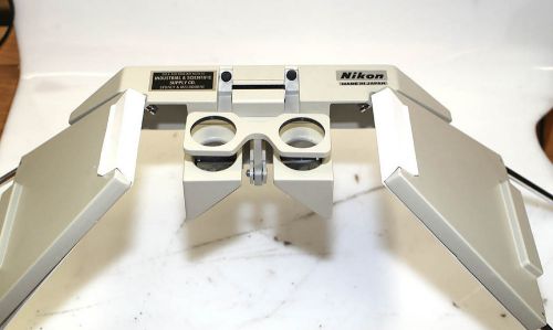 Nikon Stereoscope for 9X9&#034; aerial images - NOS