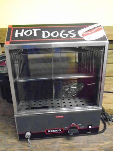 Nemco 8301 Hot Dog Steamer Bun Warmer Cooker  Countertop Preowned