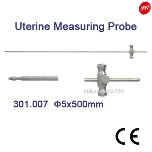 HOT CE Brand New Uterine Measuring Probe ?5x500mm hysterectomy Gynaecology