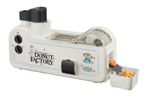 New nostalgia electrics mdf-200 automatic mini donut factory machine make for sale