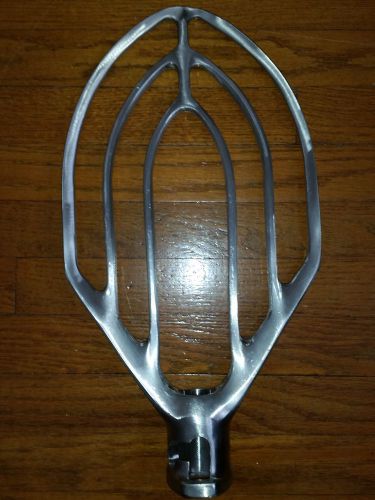 Real Hobart Stainless Steel 40 Quart Qt Mixer Paddle Beater Attachment Adapter
