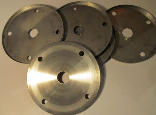 5x ROTOSOLVER HIGH SHEAR STAINLESS STEEL MIXER PARTS 6-1/4&#034; GUARDS/DISCS ADMIX