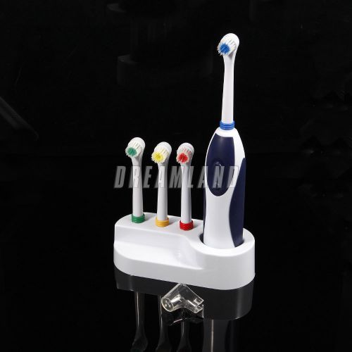 Electric toothbrush oral with 3 rechargeable brush head replacement dental care for sale