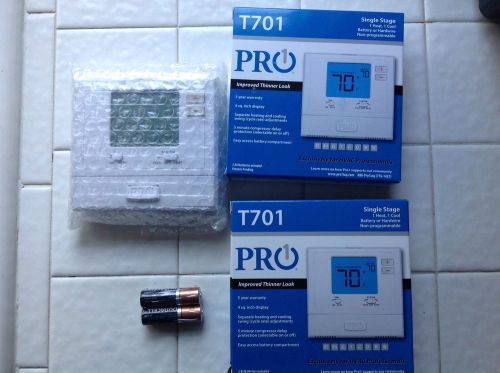 Pro 1 T701 thermostats (2) new in the box digital