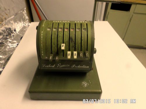 Vintage Paymaster X550 - Check Protection - Olive Green #87C245703