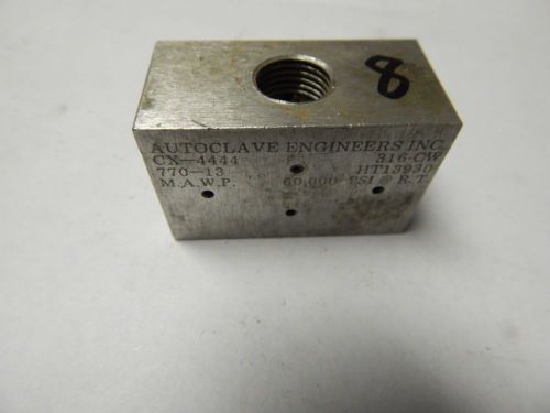 Autoclave Engineers  1/4&#034; NPT Cross # CX-4444