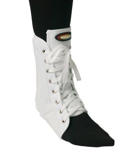 Maxar canvas ankle brace (with laces)  medium  white for sale