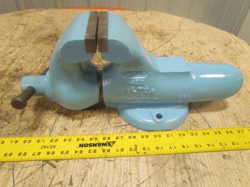 Wilton 450n bullet machinist 4-1/2&#034; jaw round channel vise opens to 7-1/2&#034; for sale