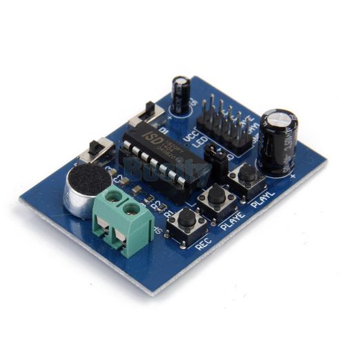 Isd1820 voice module board sound recording and playback on-board microphone for sale