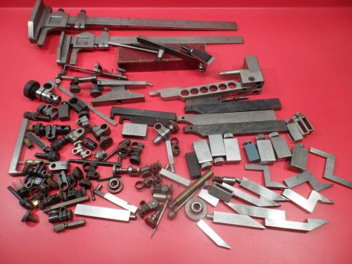 Machinist Tools: Indicator Clamps, Parts, Starrett and Others