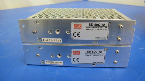 Mean Well SD-150C-12 DC/DC LOT OF 2