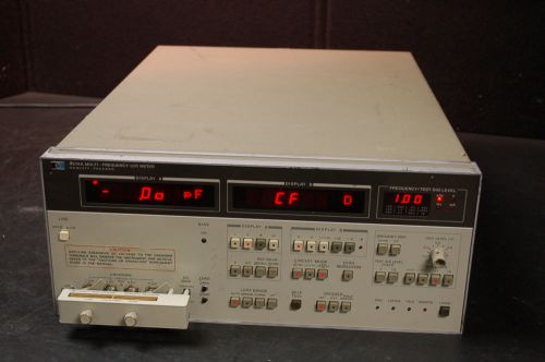 HP Agilent 4274A / 1047C Multi-Frequency LCR Meter w Test Fixture