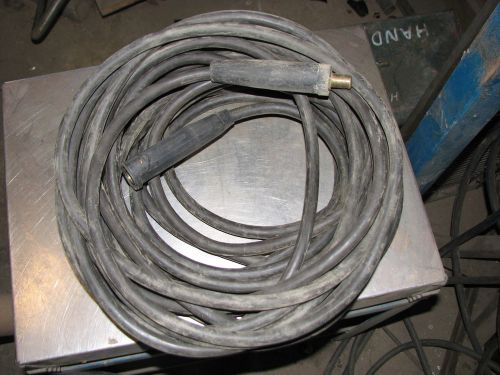 Welding extension wire cable size #1/0 65&#039; long w/ lc40 ends for sale
