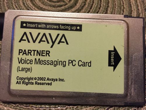 Avaya Partner Voice Message PC Card large