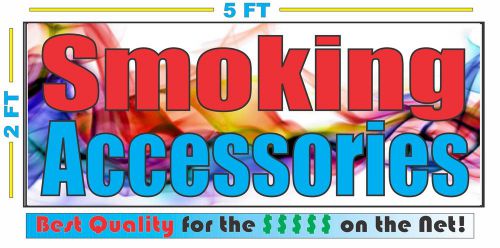 SMOKING ACCESSORIES Full Color Banner Sign Smoke Shop Electronic Cigarette E-CIG