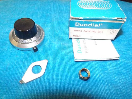 NOS BECKMAN HELIPOT DUODIAL TURNS COUNTING DIAL TYPE RB - 15 TURNS