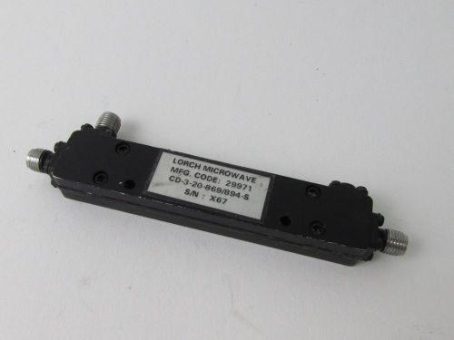 Lorch CD-3-20-869/894-S SMA Directional Coupler