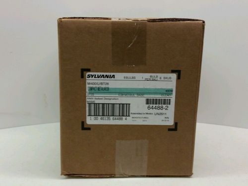 Sylvania 64488 m400/u/bt28 400 watt light bulb case / 6 for sale