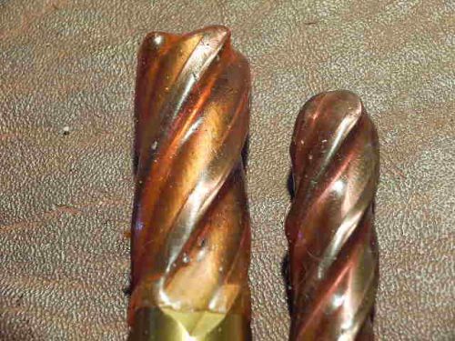 mlling machine cutters end mills  1/2 double end 1/2 ball mill  4 1/2