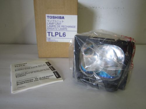 New Toshiba Lamp Unit TLPL6 for models: TLP-450, TLP-450E, TLP-450J, TLP-450U