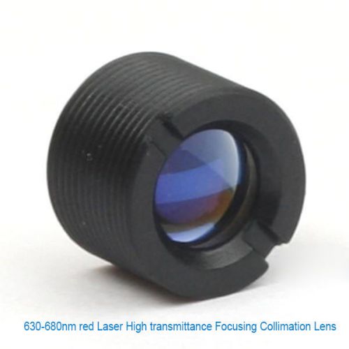 630-680nm Red Light High Transmittance Optical Coating Collimation Focusing Lens