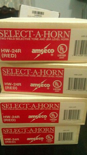 New Amseco HW-24R Select-A-Horn red select a horn