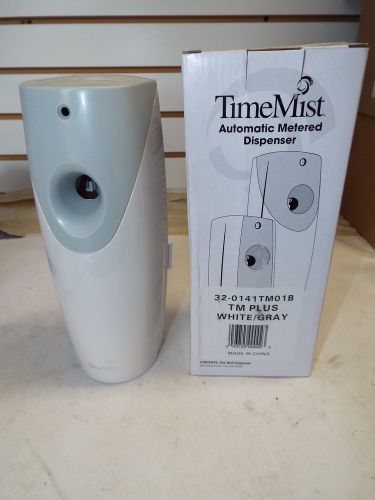 NEW TIMEMIST Automatic Aerosol Air Freshen Dispenser, WHITE &amp; GRAY
