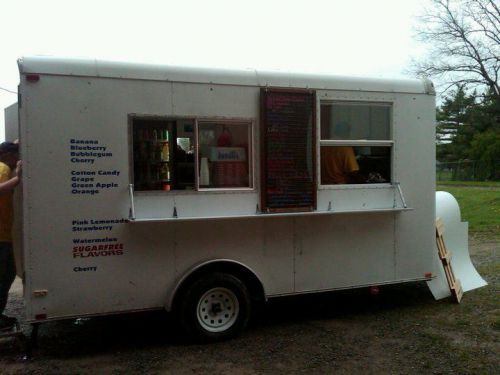 8&#039; x 14&#039; Shaved Ice Concession Trailer