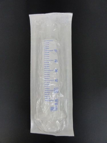 1 PC Sterile Syringe 60 ml Luer Slip Tip, individually packed, free shipping