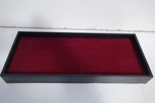Tray + pad for jewelry pad holds for 72 items for sale