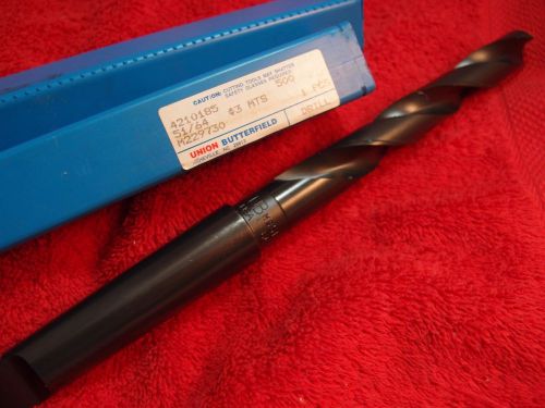 New in tube usa union butterfield morse taper 51/64&#034; style 500 mt3 drill bit for sale