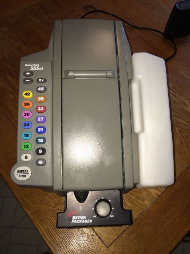 Better Pack 555eS Electronic Gummed Tape Dispenser Used Free Shipping!!