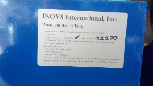 NEW  F200 INOV8  200,000 BTU Ductable Waste Oil Heater/ with Tank and Duct