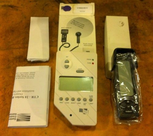 Ctr-24-hc11 sci programable thermostat, &amp; with ir hand held remote rt04 super for sale