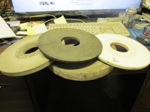 4 Aluminum Oxide Grinding wheels 10&#034; 12&#034;  wheels
