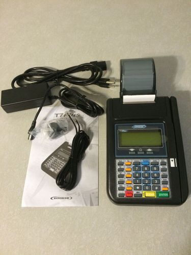 Hypercom T7 Plus terminal - Brand new. w/ manuals &amp; cables Free Shipping! T7Plus