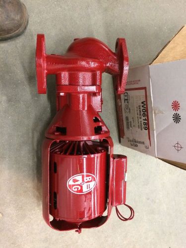 W06189 10618 Bell &amp; Gossett Series 100 Circulator Booster Pump Cast Iron