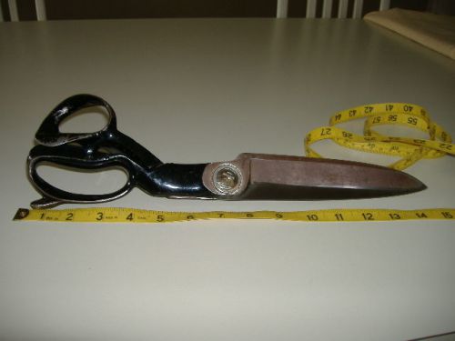 Industrial WISS sewing scissors - 14&#034; scissors from the 1960s
