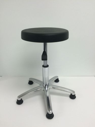 Glides stationary adjustable high science lab stools for sale